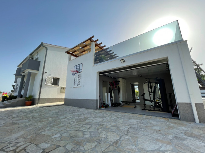 Exterior and surroundings, Holiday Home Villa Bliss with heated pool and gym, Ka&scaron;tela, Dalmatia, Croatia Ka&scaron;tel Novi