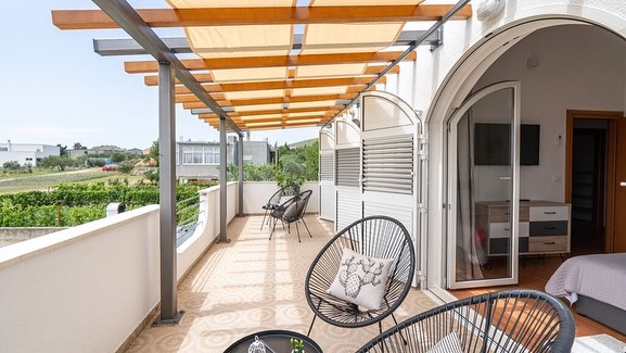 Exterior and surroundings, Holiday Home Villa Bliss with heated pool and gym, Ka&scaron;tela, Dalmatia, Croatia Ka&scaron;tel Novi